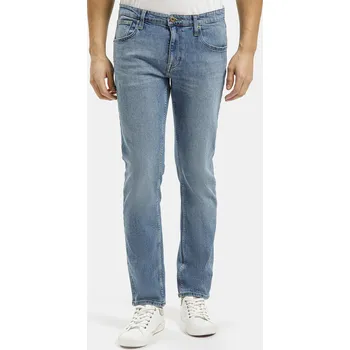 Pánské džíny Cross džíny Slim Fit Damien 198-098 středně modré Velikost: 30/32