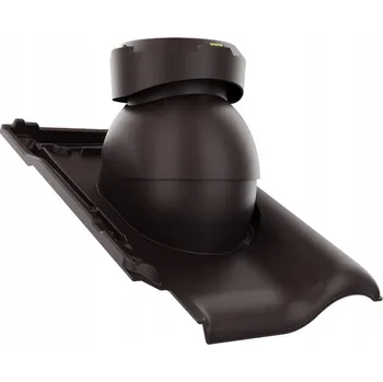 Vrták Kanalizační odvětrávací komínek fI110 CREATON TITANIA HNĚDÁ