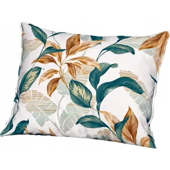 Povlak na polštářek Dekorativní povlak na polštář Zelené a zlaté listy 420508 40x40 cm