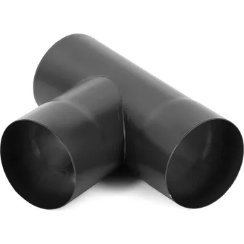 okap EVROmat Odbočka pro okapový svod RAL 9005 černá 100/100 mm