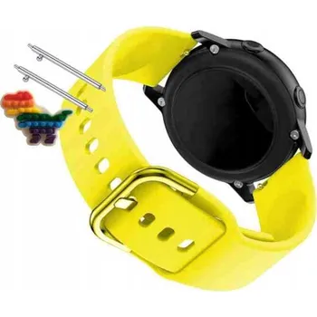 Pouzdro na mobilní telefon Řemínek Řemínek pro Pacific Black PC00125, Silikonový Žlutý Smyčka, nastavitelný