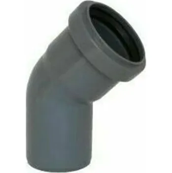 Kanalizační potrubí PIPELIFE Koleno HTB DN 75 úhel 45 °
