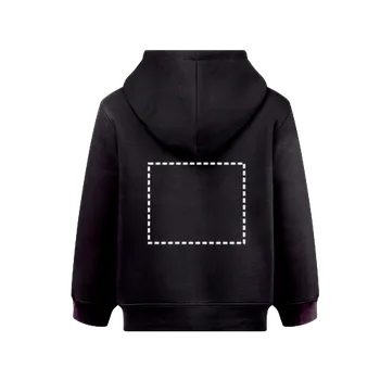 THC AMSTERDAM KIDS. Dětské bundy 1 Zadní část, 240 x 200 Transfer, 1 barva