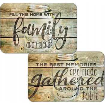 prostírání Obdélníková podložka plast 43 cm