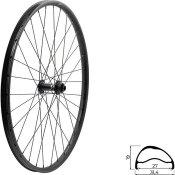 Zapletené kolo KELLYS Zapletené kolo přední KLS SEGADOR 27 SL DSC F, 28/29", black