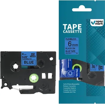 Pásek do tiskárny Páska do Brother TZ-FX511 6mm 8m Modrá TZe-FX511