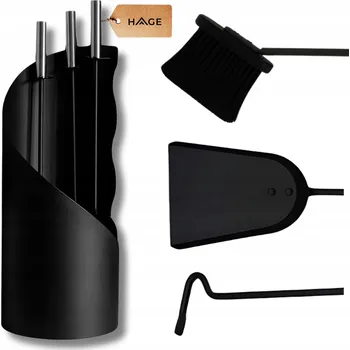 Krbové nářadí KRBOVÉ NÁŘADÍ REYKJAVIK 4V1 NÁŘADÍ A PŘÍSLUŠENSTVÍ KE KRBU, HÁK NA POPEL