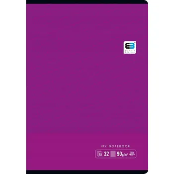 Sešit Sešit A5 s linkami Black&Blue, měkká vazba, 32 listů