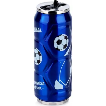 Termohrnek Termohrnek Termoska Lahev Na Pití Míč Plechovka ORION Modrý 500 ml