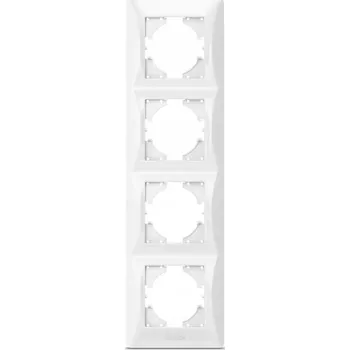 Elektrická zásuvka Anténní, elektrická, internetová a USB zásuvka do zdi Videx bílá