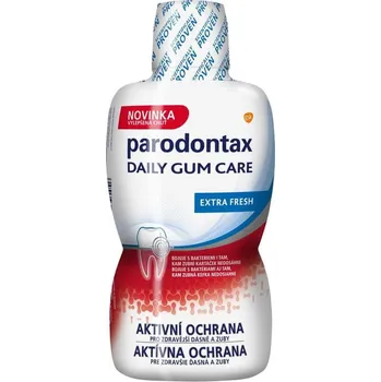 Ústní voda Parodontax ústní voda Daily Care Extra Fresh pro zdravější dásně a zuby 500 ml