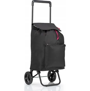 Nákupní taška Gimi taška na kolečkách na nákupy polyester bez vzoru