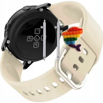 Pouzdro na mobilní telefon Pásek Řemínek pro Colmi M42, Silikon Béžová Poutko, nastavitelný