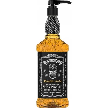 Bandido Gel na holení Metallic Gold - gel 1000 ml