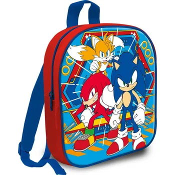 Dětský batoh BATOH DO ŠKOLY ŠKOLKY PRO DÍTĚ POHODLNÝ SONIC 29 CM