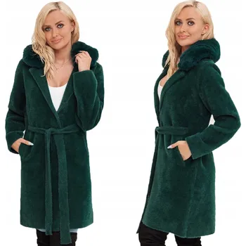 Dámské spodní prádlo Soprato dámský kabát zelený oversize bez kapuce 065 univerzální velikost