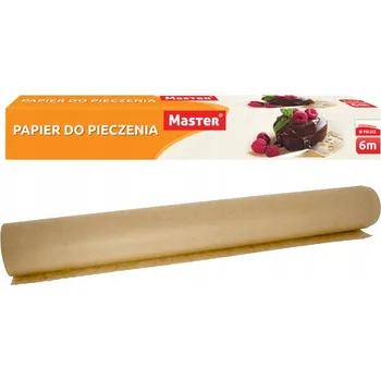 Obraz Pečicí rukáv Master, role opakovaně použitelného papíru, kuchyňský papír, 6 cm x 29 cm, hnědý