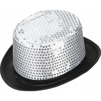 Klobouk Cekiny Stříbrný klobouk, pokrývka hlavy