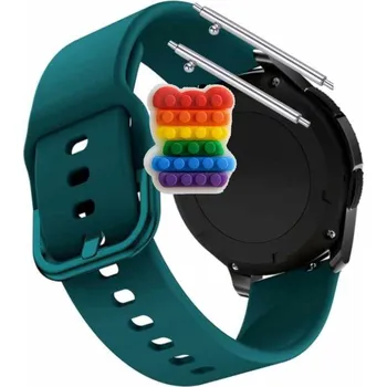 Pouzdro na mobilní telefon Řemínek / Pásek Řemínek pro Devill SMF6C, Silikonový, Zelený, Smyčka, Nastavitelný