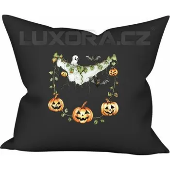 Povlak na polštářek Povlak Halloweenská girlanda,40x40