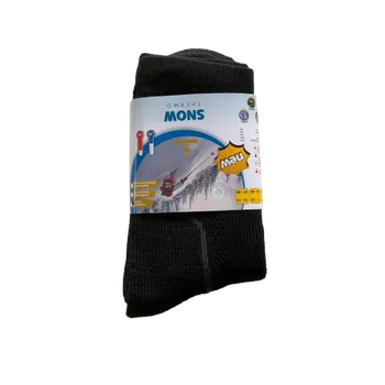 Pánské ponožky Schovanec Lyžařské ponožky SNOW Barva: černá, Velikost: 46-47