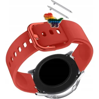 Pouzdro na mobilní telefon Pásek Řemínek pro Motsfit CJZ121BR, Silikon Červený Poutko, nastavitelný