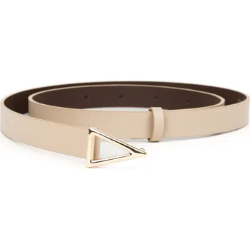 Opasek Dámský kožený opasek D124.20 s přezkou na trn, šířka 20 mm