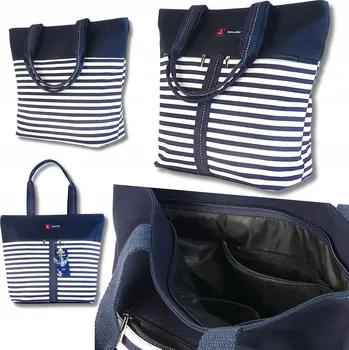 Captain Mike plážová taška bavlna vícebarevná