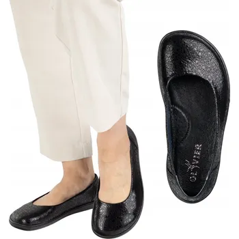 Dámské lodičky BAREFOOT Dámské ELEGANTNÍ nazouvací lodičky 1771POL černé 39