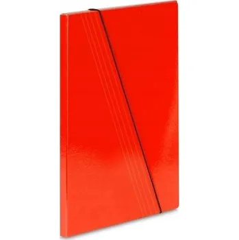 Desky s gumou červené školní papírové desky pro Vau-Pe