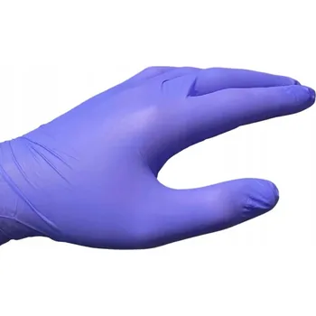 Vyšetřovací rukavice Rukavice Hydra+ Nitrilové Bezpudrové Chabrové S - 100 ks