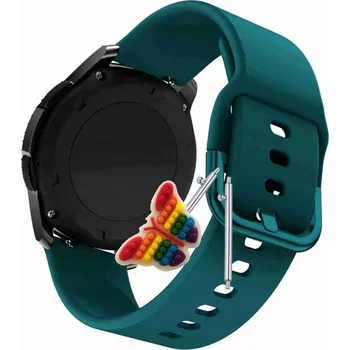 Pouzdro na mobilní telefon Pásek Řemínek pro Amazfit Falcon, Silikon Zelený Poutko, nastavitelný