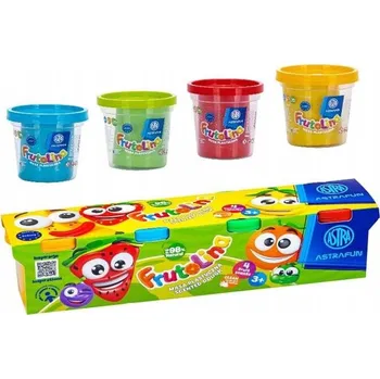 Modelovací hmota MODELOVACÍ HMOTA Frutolina sada 100g 4ks ASTRA ROZVÍJÍ KREATIVITU