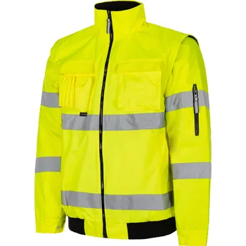 pracovní bunda Aginola 2v1 reflexní zimní bunda žlutá 4XL ODĚVY Sklad18 012-K40-4XL (ODĚVY Sklad18)