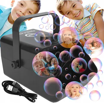 Bublifuk Výrobník bublin Light4Me BUBBLE ACCU 1