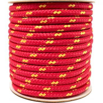 Lany POLYPROPYLENOVÉ LANO PLETENÉ 20MM - 10M SILNÉ LODNÍ LANO