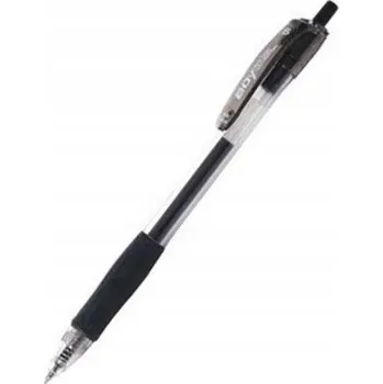 Propiska liner s černou gelovou náplní, černé gelové fix Rystor