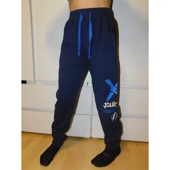 Teplé chlapecké tepláky Kugo GM9794 tmavě modré