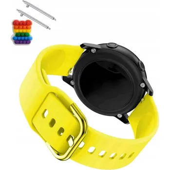 Pouzdro na mobilní telefon Řemínek Řemínek pro Noise Vortex Plus, Silikonový Žlutý Smyčka, nastavitelný