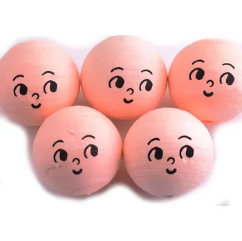 Hlavičky vatové tělové 36 mm 5 ks