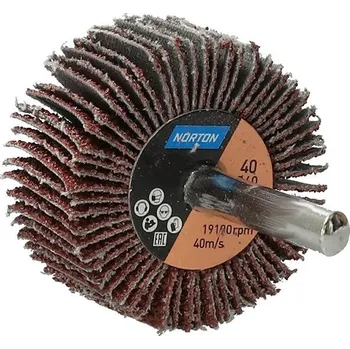 Příslušenství k brusce Lamelový brusný kotouč Norton R207 30mm zrnitost 60, 25500 ot./min