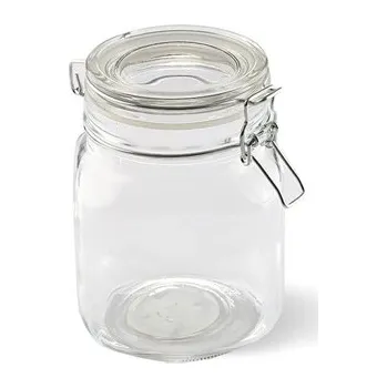 Zavařovací sklenice Skleněná zavařovací sklenice s klipem a silikonovým těsněním 2,0 l | Maestro MR-5001-2