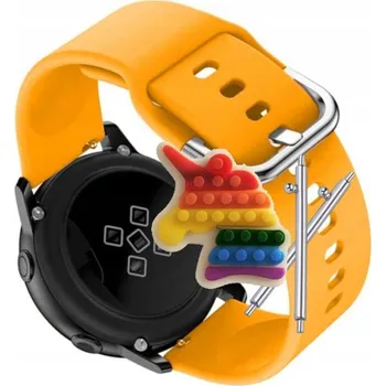 Pouzdro na mobilní telefon Pásek Řemínek pro Pacific 30 PC00313, Mrkvový silikonový pásek, nastavitelný