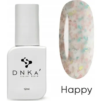 Lak na nehty Barevná báze DNKa Cover Base č. 0011A Happy, 12 ml