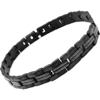 Náramek Steel Jewelry PÁNSKÝ Náramek z Chirurgické oceli NR250158 dárkové balení zdarma