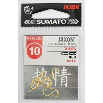 Rybářský háček Jaxon Chinta mletá, splávková, Háčky s protihrotem 10 ks