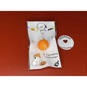 HandMade by VeJa Dárková karta - Strašidelný Helloween (dýně)