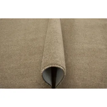 Koberec KOBEREC BÉŽOVÝ KAKAOVÝ MĚKKÝ DO DĚTSKÉHO POKOJE OBÝVACÍHO POKOJE BIRCH 100x150 cm