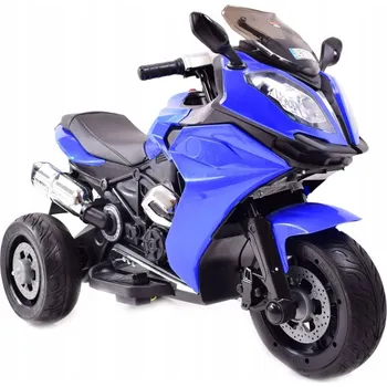 Dětské elektrovozidlo Motorka Super-Toys modrá do 30 kg