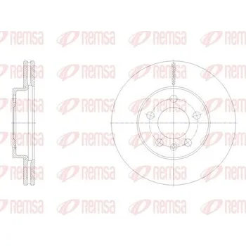 Brzdový kotouč Brzdový kotouč REMSA 62119.10